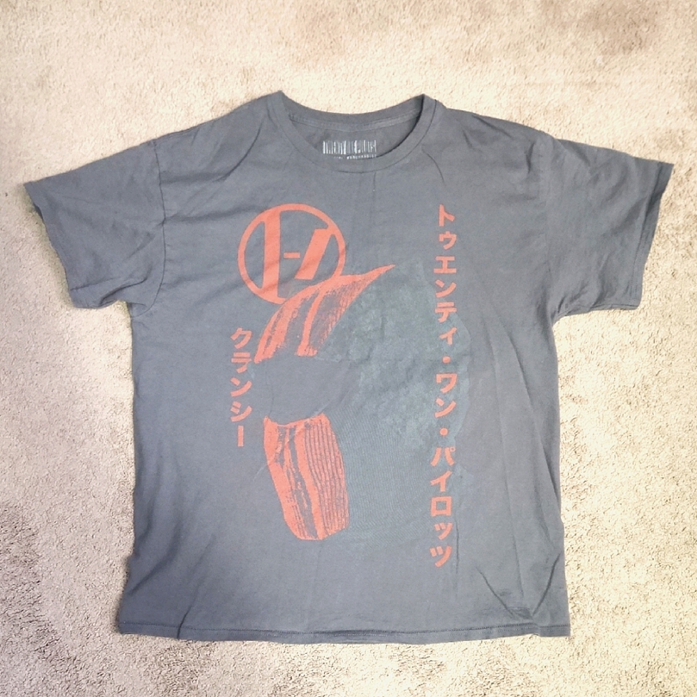 Twenty One Pilots Clancy Album World Tour Clancy Mask T-shirt Sz L